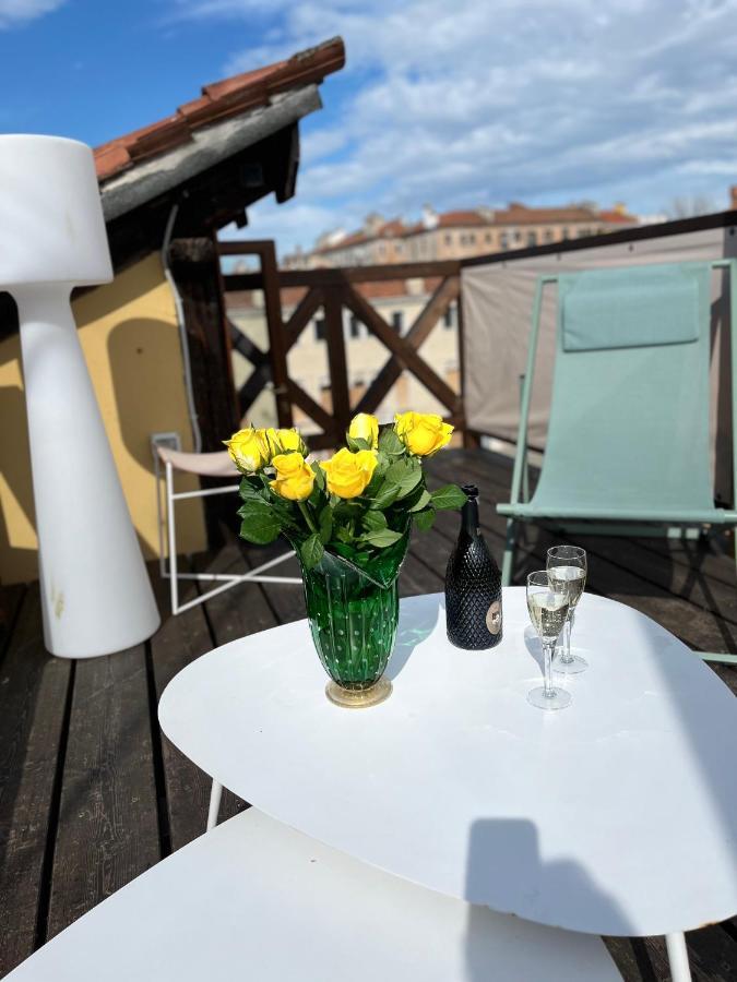 Casa Virginia Direct At The Canal Cannaregio With Own Roof Terrace Venice Ngoại thất bức ảnh
